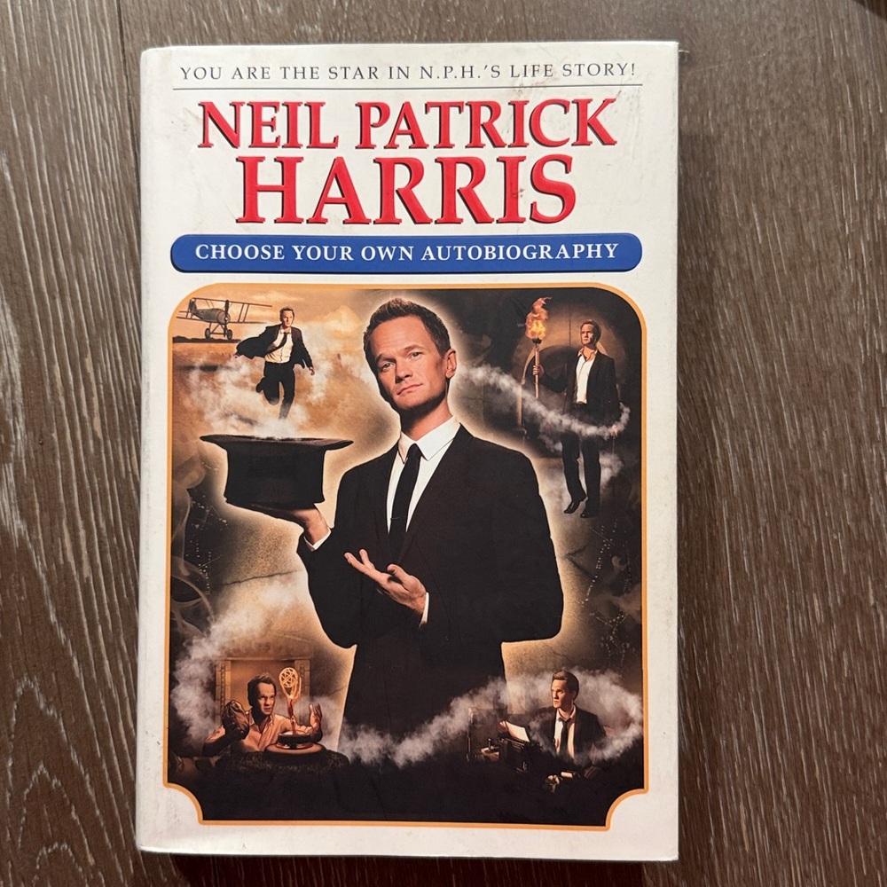 Neil Patrick Harris Autobiography hardcover Book copyright 2014 Crown publishing